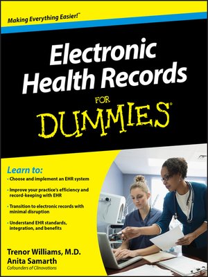 cover image of Electronic Health Records For Dummies